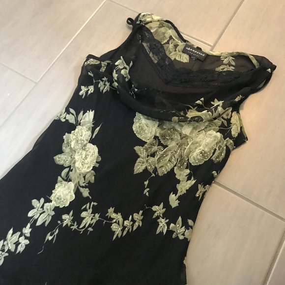 Vintage Ethereal, Asymmetrical Woodland Fairy Maxi Dress -Connected Apparel - Picture 2 of 8